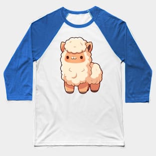 Cute Alpaca Animal Baseball T-Shirt